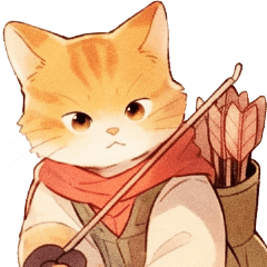 Sagittarius cat with adventurous spirit