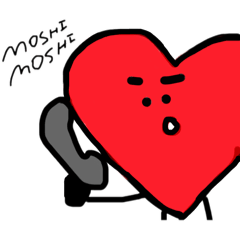 ポップなハートたち