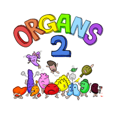 癒し系内臓スタンプ♪ORGANS(オーガンズ)#2