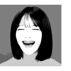 女の子 エフェクト スタンプ 12