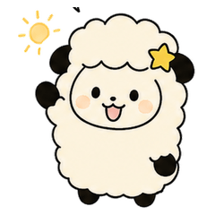 ふわふわ羊のもこ