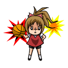 女子バスケ部①