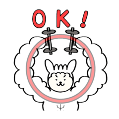 いつでもムキムキ！？アルパカ