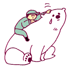 動物と飼育員さん