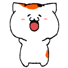 三毛猫スタンプ