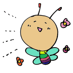 妖精ムッシーのゆるーいスタンプ