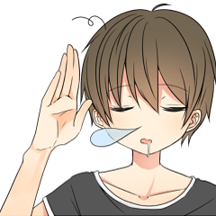 テキトーな男の子