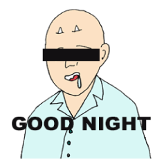 ツノ生えちゃった坊主スタンプ