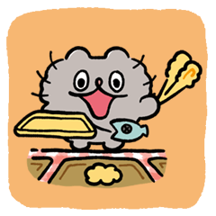 ねこのぶーちゃんスタンプ7