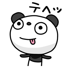 ふんわかパンダ ポップタッチ風7