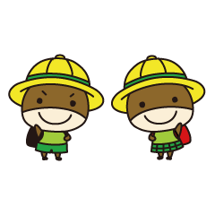 くりぼん＆まろん 日常のスタンプ