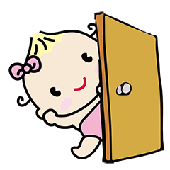 元気な赤ちゃんの生活