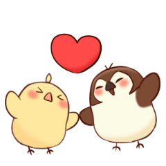 ピヨちゃんと、チュン。 2