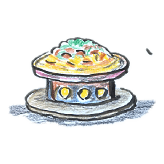 ふる里　お母ちゃんのイラスト集　№001