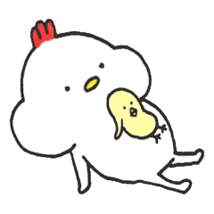 にわとり、時々ぴよ。