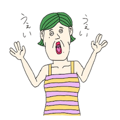 私と増田の落書き