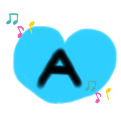 大文字英語のスタンプ！地球のおまけ付き！