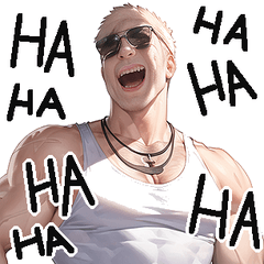 アメリカにいそうなマッチョ