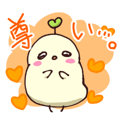 推し活ヒナちゃん(オレンジ）