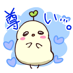 推し活ヒナちゃん(青）