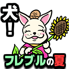犬！　フレンチ・ブルドッグの夏