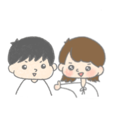 ことみとけいごのスタンプ