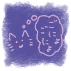 ふきだしなネコ