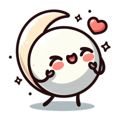 かわいいハグ顔の漫画スタンプ、温かい愛を