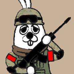 サバゲーマー うさぎ vol.1