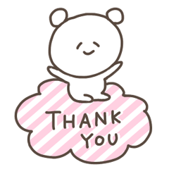 褒めまくる♡くまさん【基本の挨拶入り】