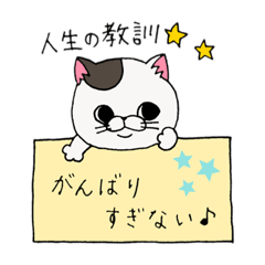 たくにゃんのゆるっと養生スタンプ