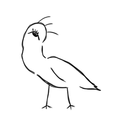 壁画のさえずり