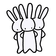 うさうさ隊です。