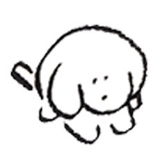 teraoka 犬のスタンプ