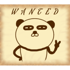 Wantedポスター編　パーンダ　パート6
