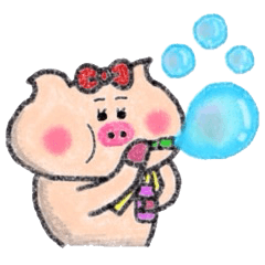 クレヨンdeブタ子