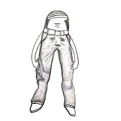 宇宙人はハゲでした。