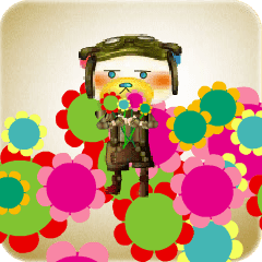 動く！くまのダイフク＆ヒヨコ