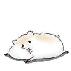 シンプル はむすたー 日常会話