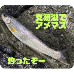 支笏湖を愛している人のスタンプ2