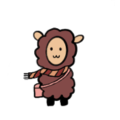 うさパカさんスタンプ（冬編）