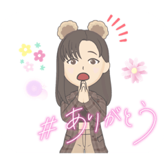 日常会話スタンプ～女の子～