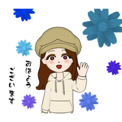 仕事熱心なトモちゃん