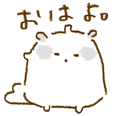 わたがし犬ぷちの日常。シンプル&モノクロ