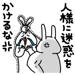 全力うさぎお母さん編