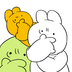 すこぶる動くちびウサギ【日常】