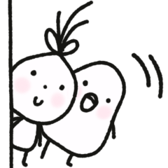 ちいさい村スタンプ☘️日常