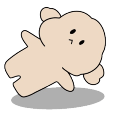 何にも動じないいぬ