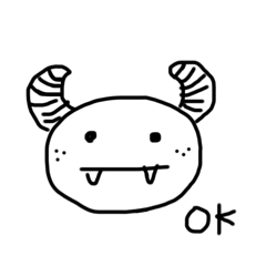 手書き風スタンプ①