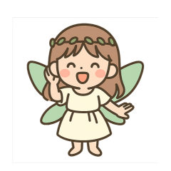 ゆるふわ妖精スタンプ